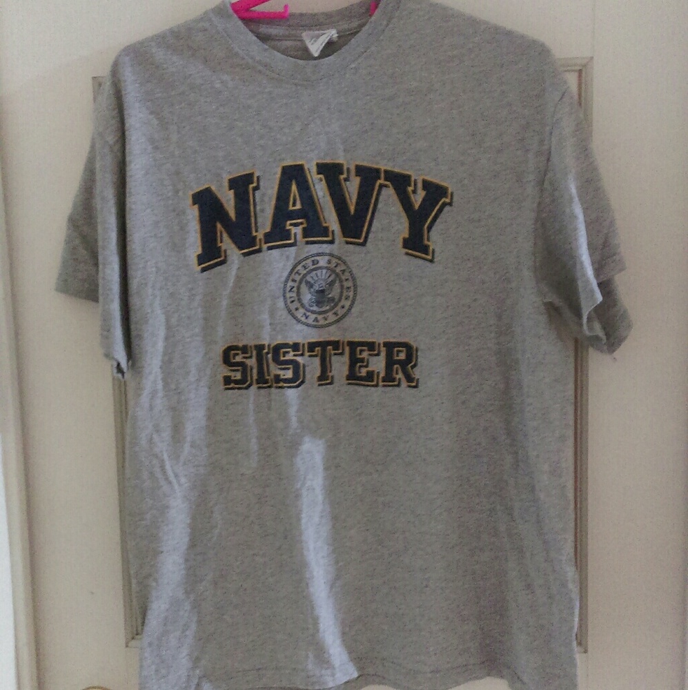 SOLD Navy Sister T-shirt